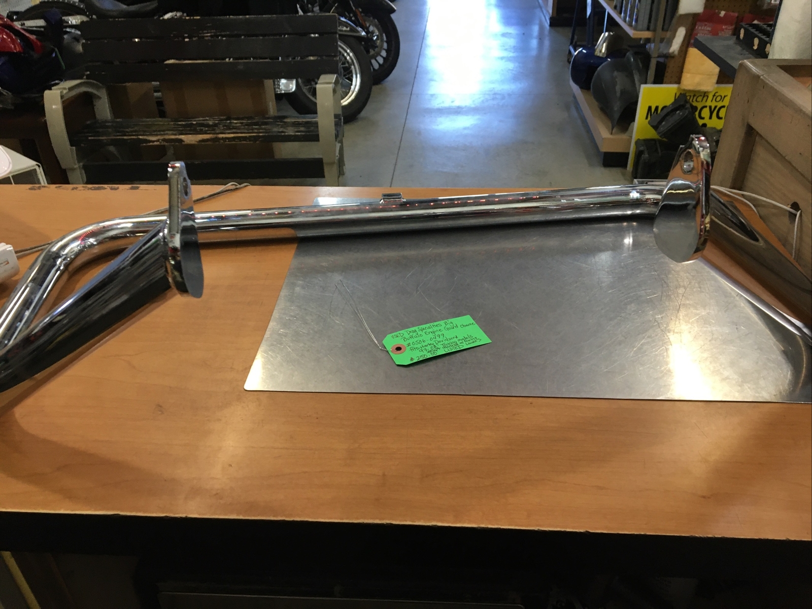 Big Buffalo Engine Guard Chrome #0506-0499 | Knobtown Cycle