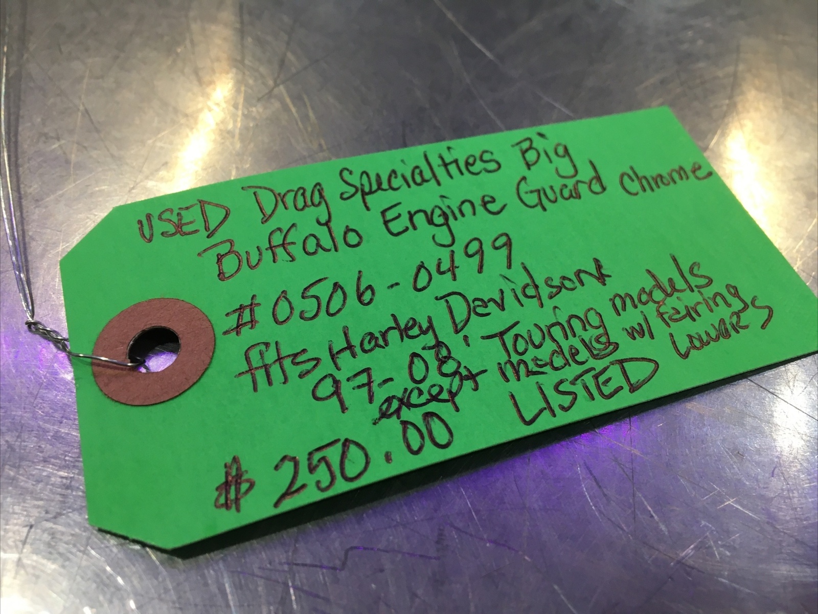 Big Buffalo Engine Guard Chrome #0506-0499 | Knobtown Cycle