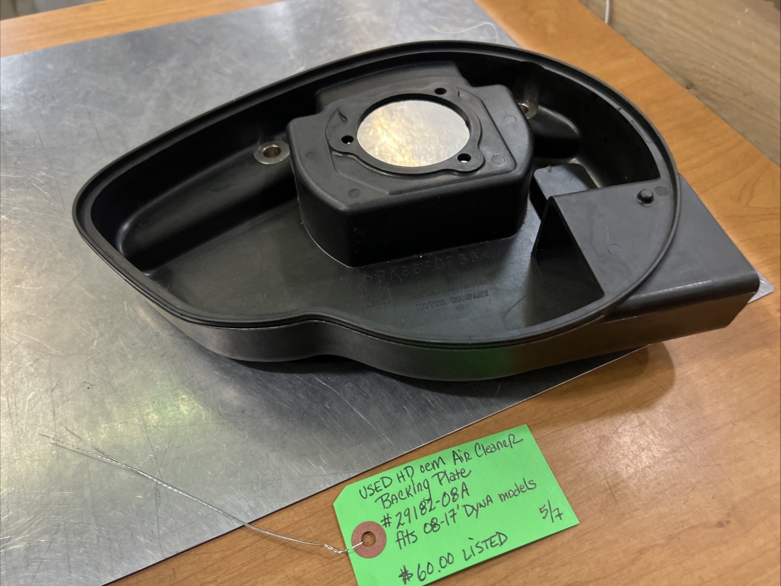 Harley Davidson oem Air Cleaner Backing Plate #29182-08A