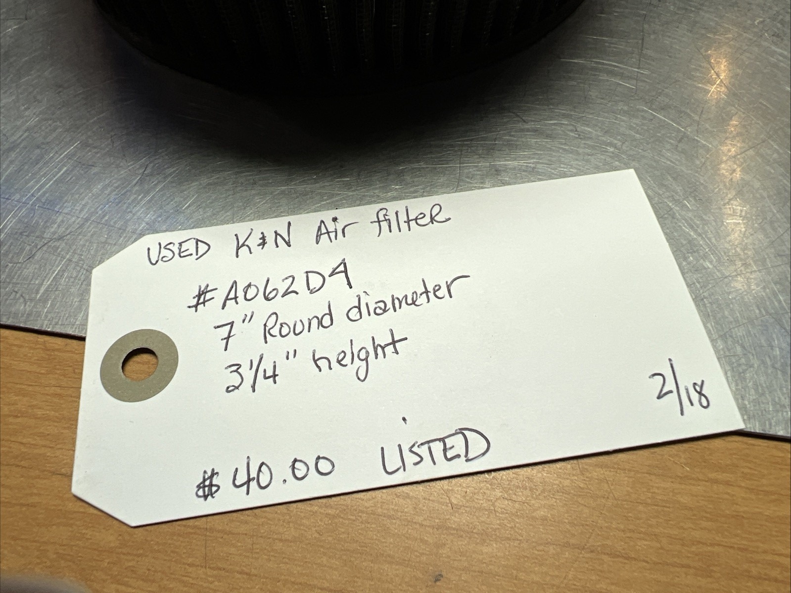 Air Filter #A062D4 | Knobtown Cycle Kansas City