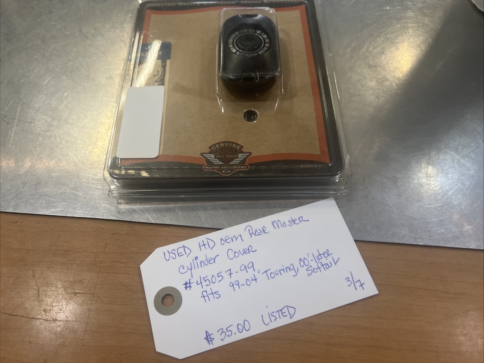 Harley Davidson oem Rear Master Cylinder Cover #45057-99