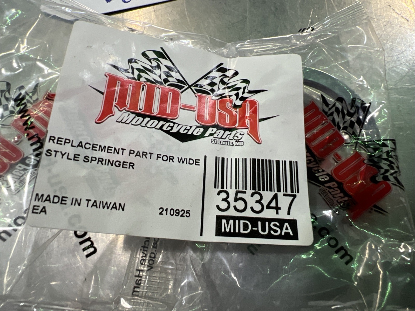 Custom Springer Top Tree Stem Nut Washer #35347