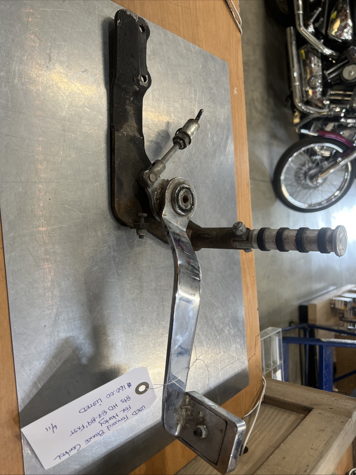 Forward Brake Control For Harley