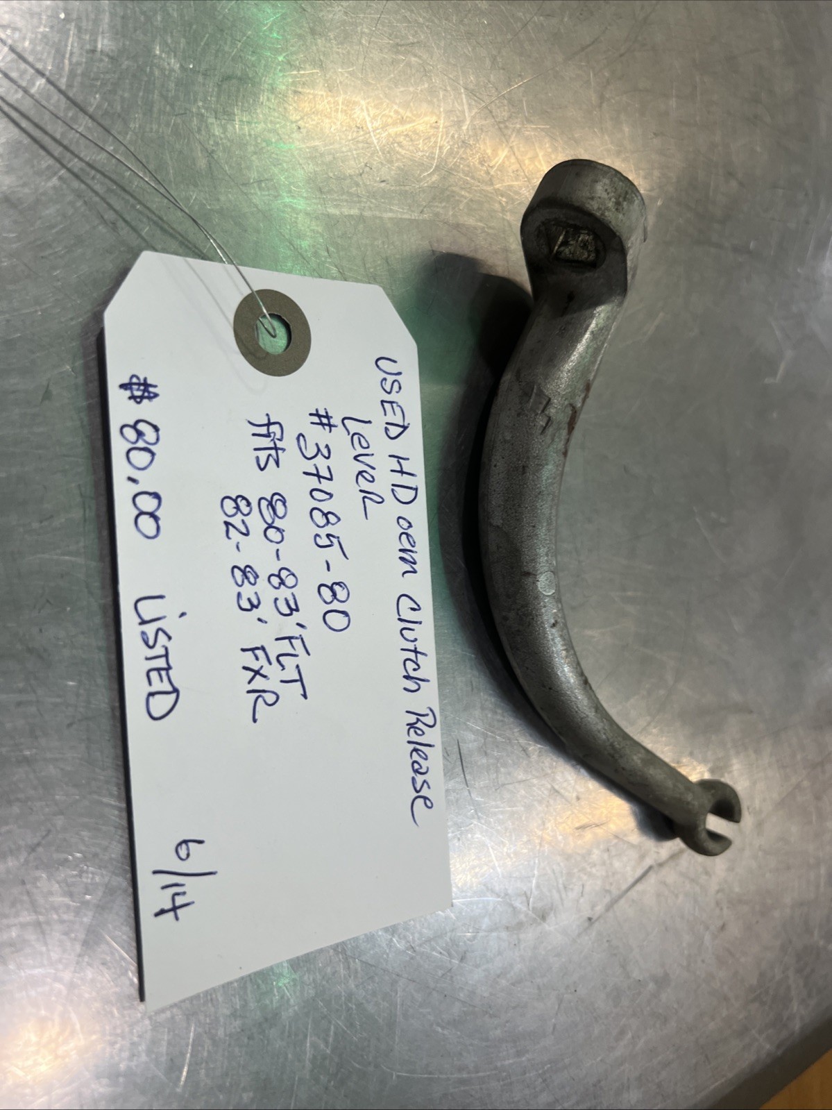 Harley Davidson oem Clutch Release Lever #37085-80