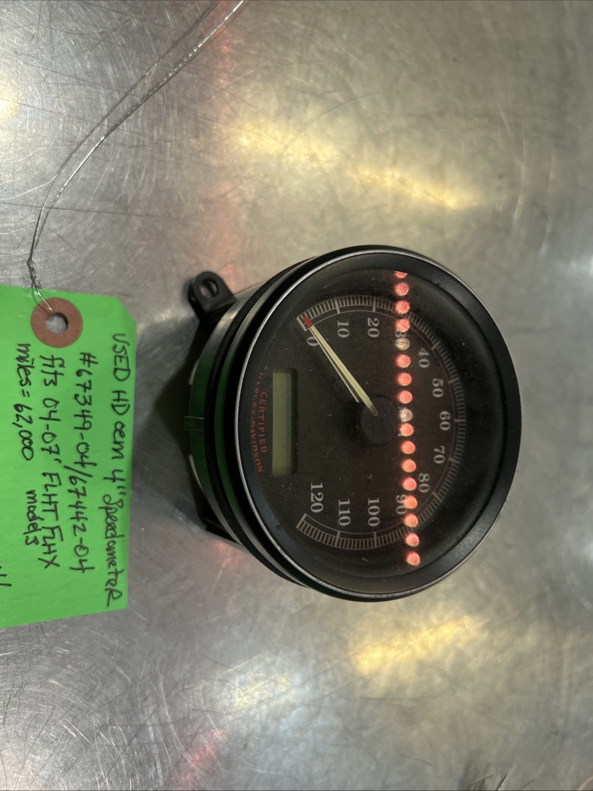 Harley Davidson oem 4” Speedometer #67349-04