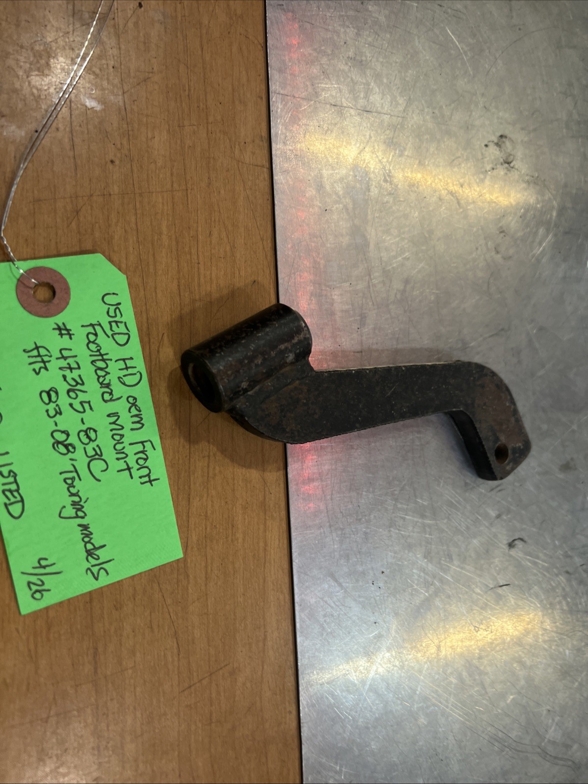 Harley Davidson oem Front Footboard Mount #47365-83C