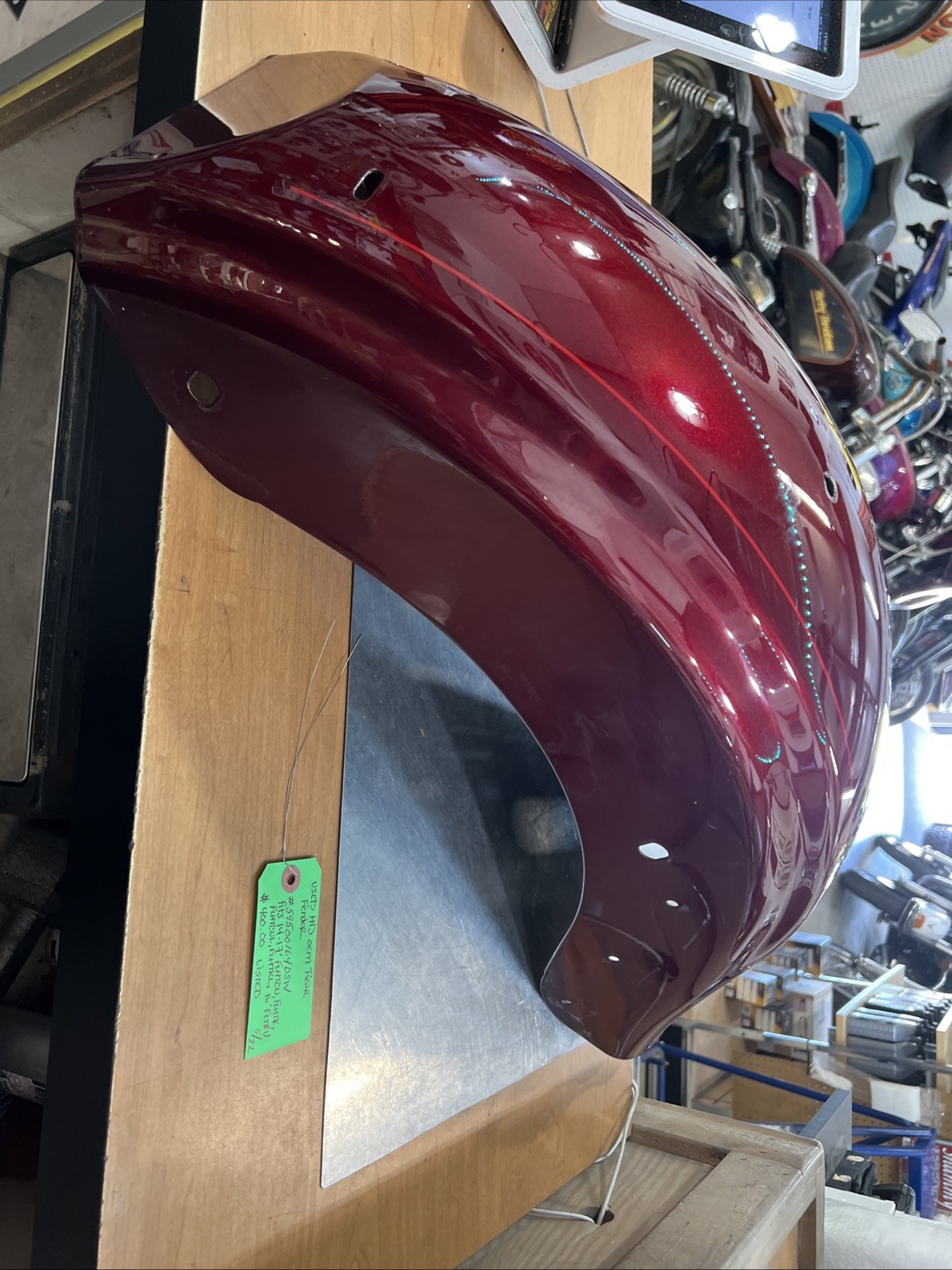 Harley Davidson oem Rear Fender #59500164DSW