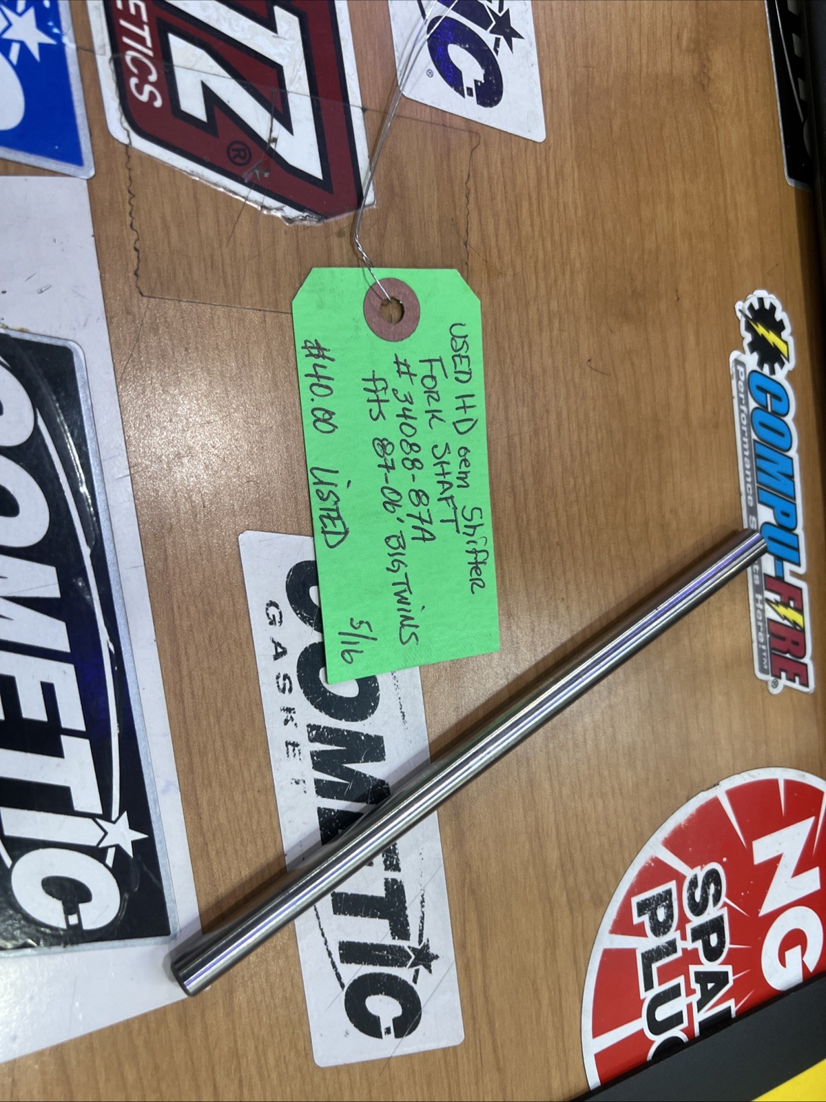 Harley Davidson oem Shifter Fork Shaft #34088-87A