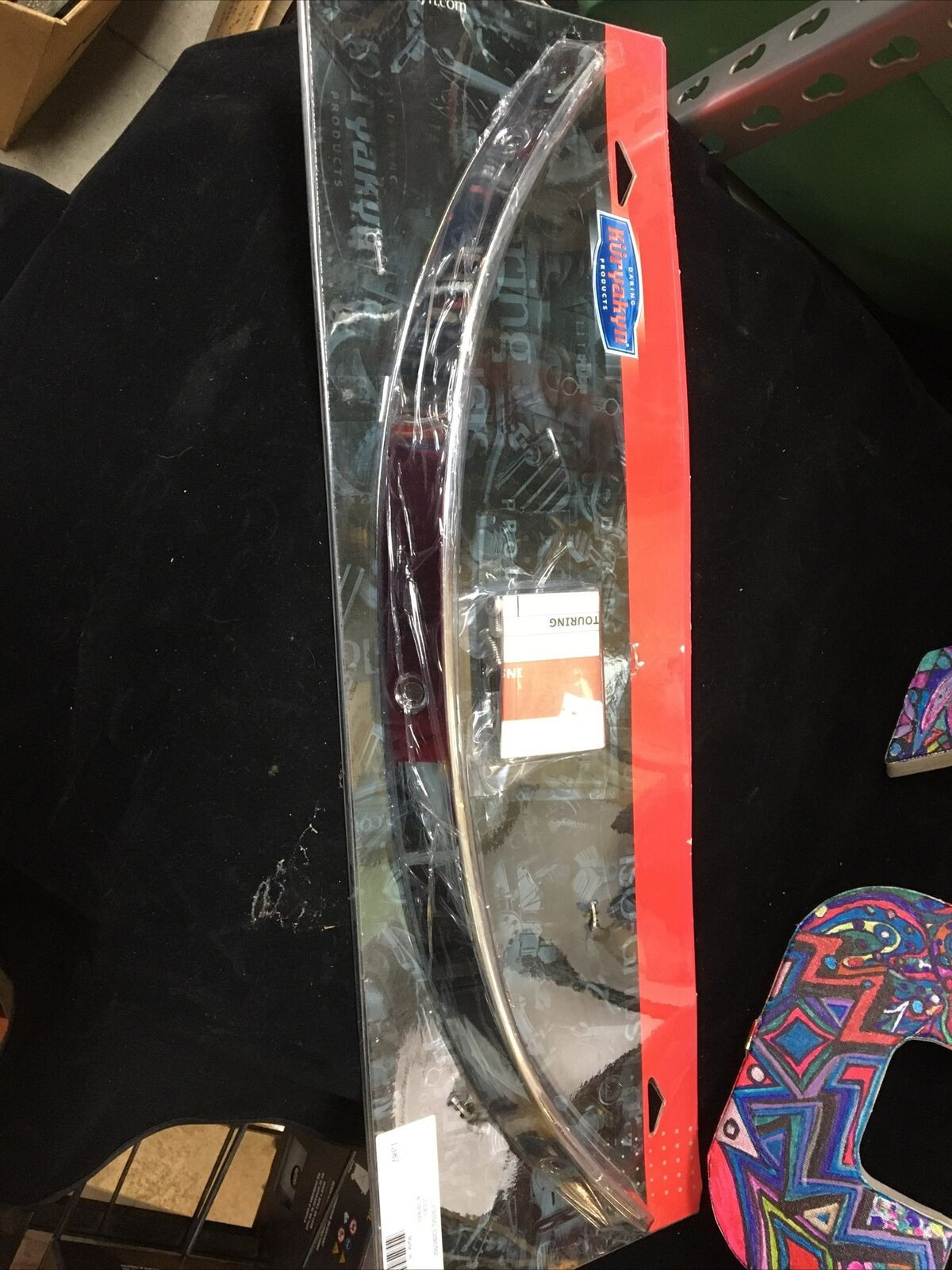 Kuryakyn Smooth Chrome Windshield Trim #1387