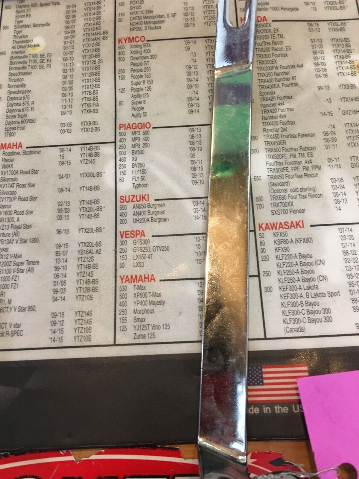 V-Twin Air Cleaner Support Bracket #34-0201