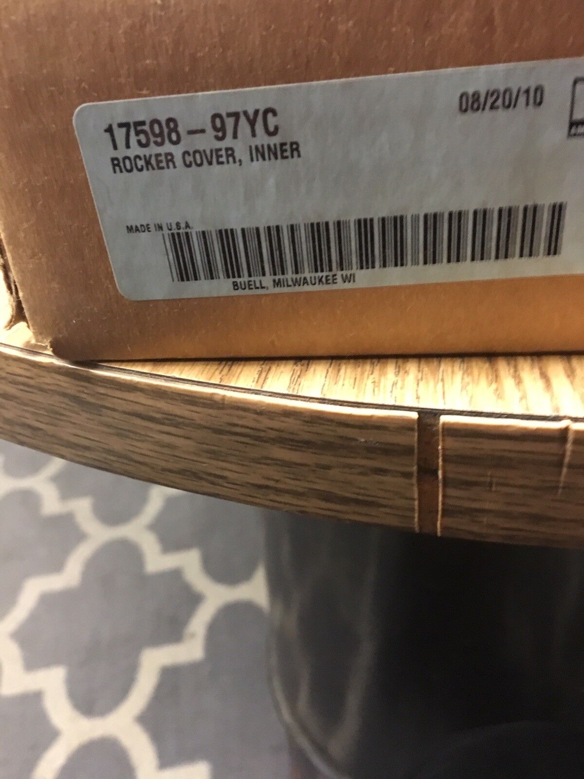 Buell Rocker Cover Inner #17598-97YC