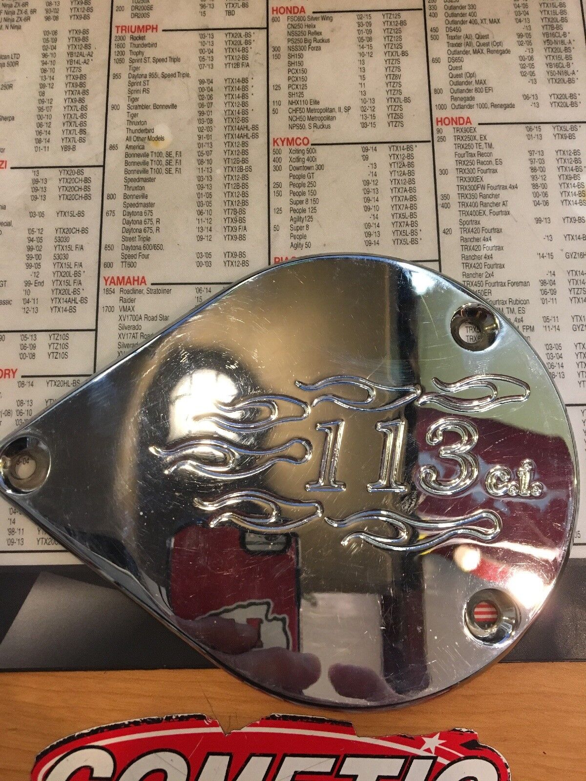 Chrome Accutronix Air Cleaner Insert