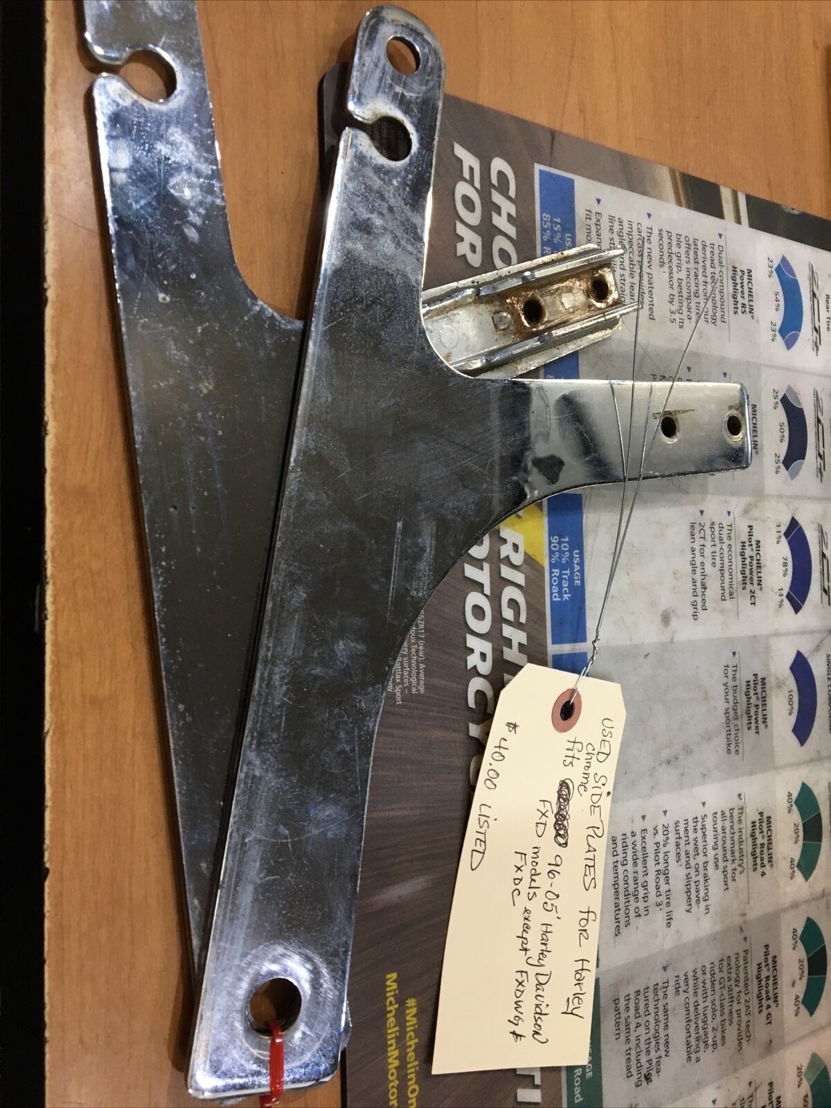 Chrome Sideplates For Harley