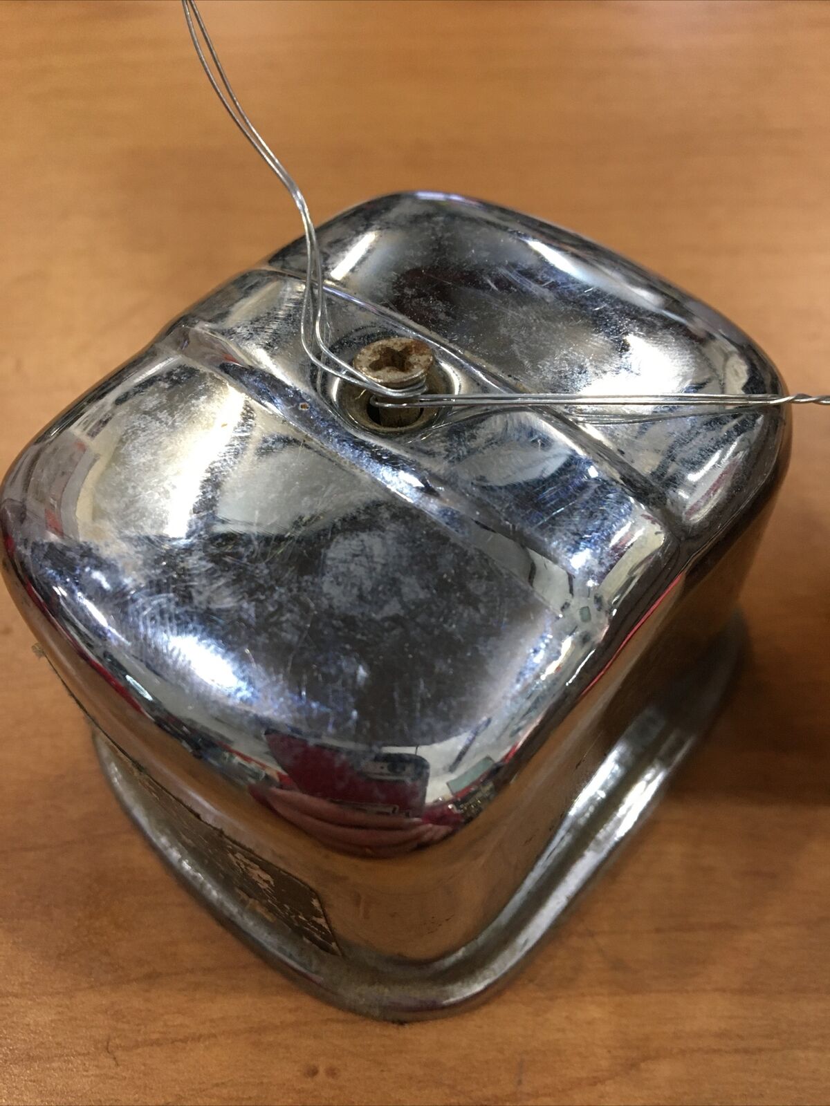 Chrome voltage regulator cover #74528-65C