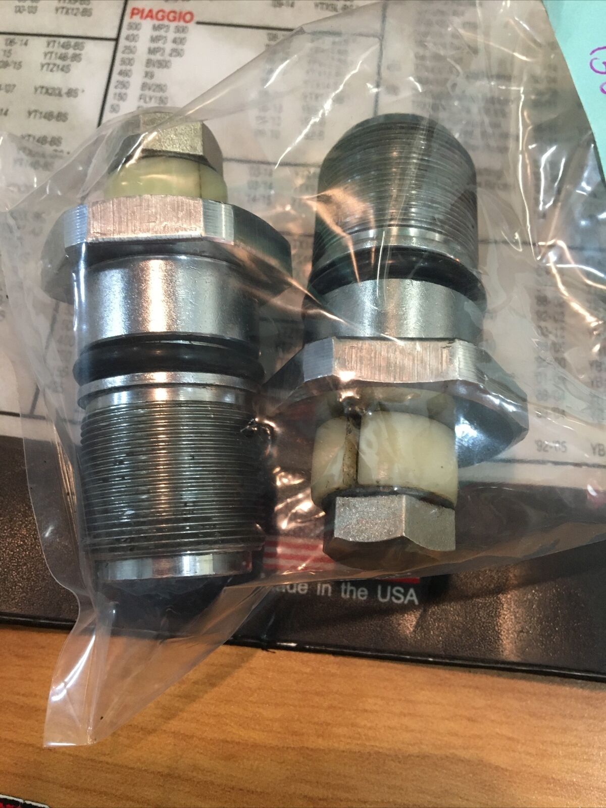 EZ Fill fork tube plugs #24-0862