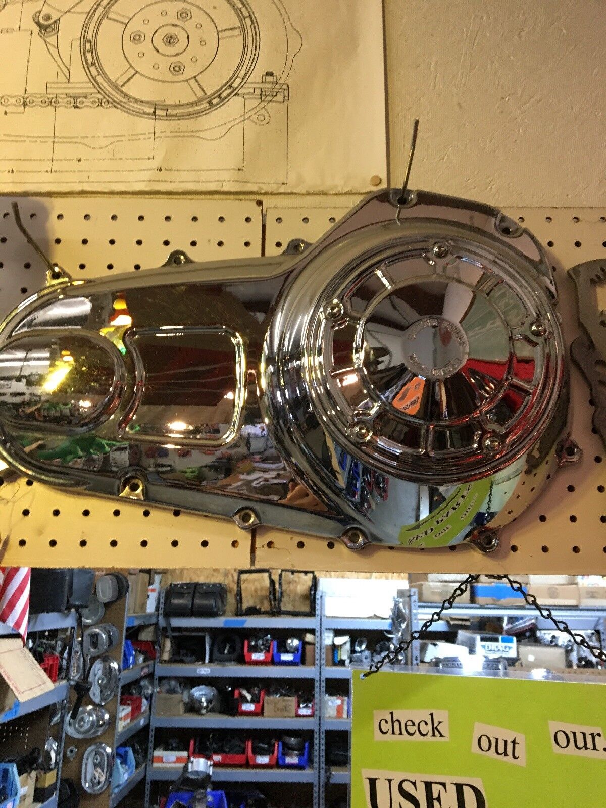 HD Chrome Outer Primary Cover