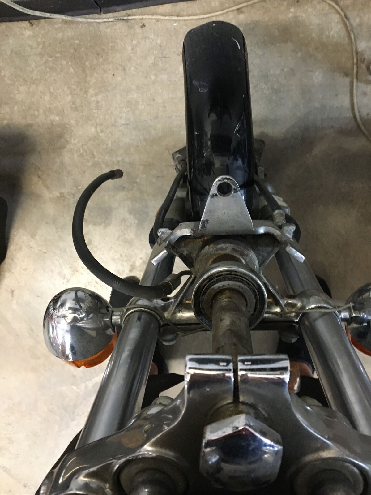 Harley Davidson 35mm Front End Assembly Dual Disc