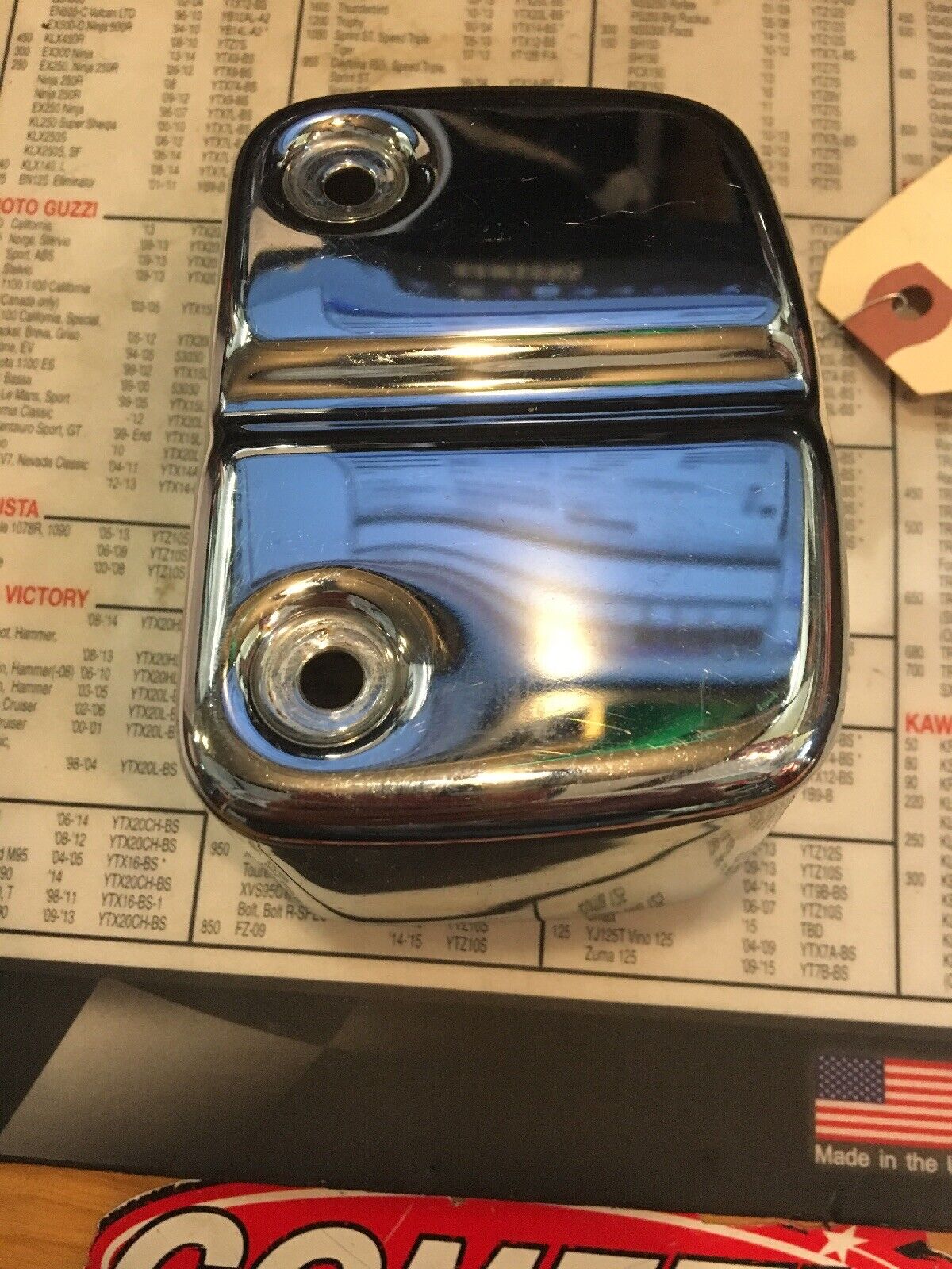 Harley Davidson Ignition Coil Cover Chrome #31644-99