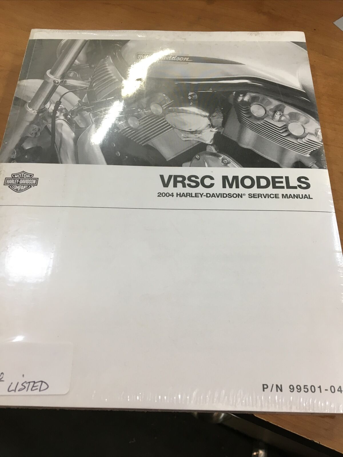 Harley Davidson OEM 2004 VRSC Service Manual #99501-04