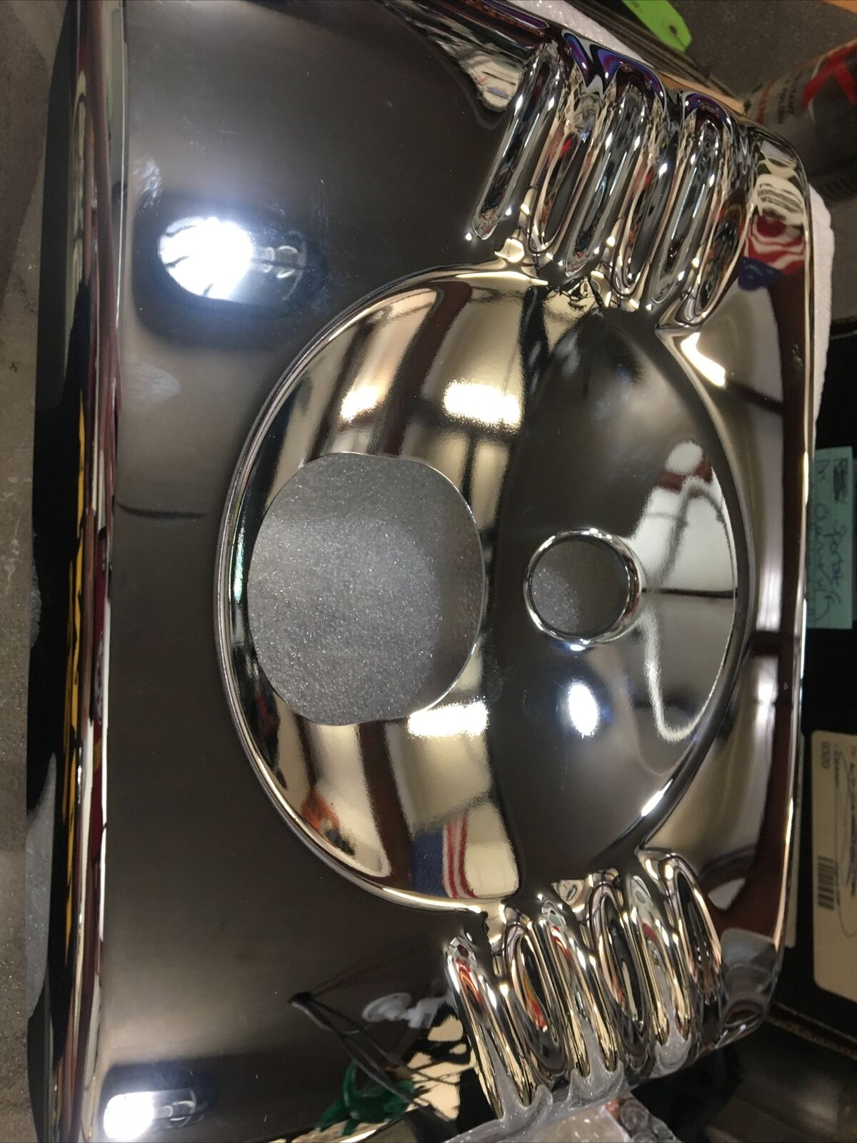 Harley Davidson OEM Chrome front panel #67808-86