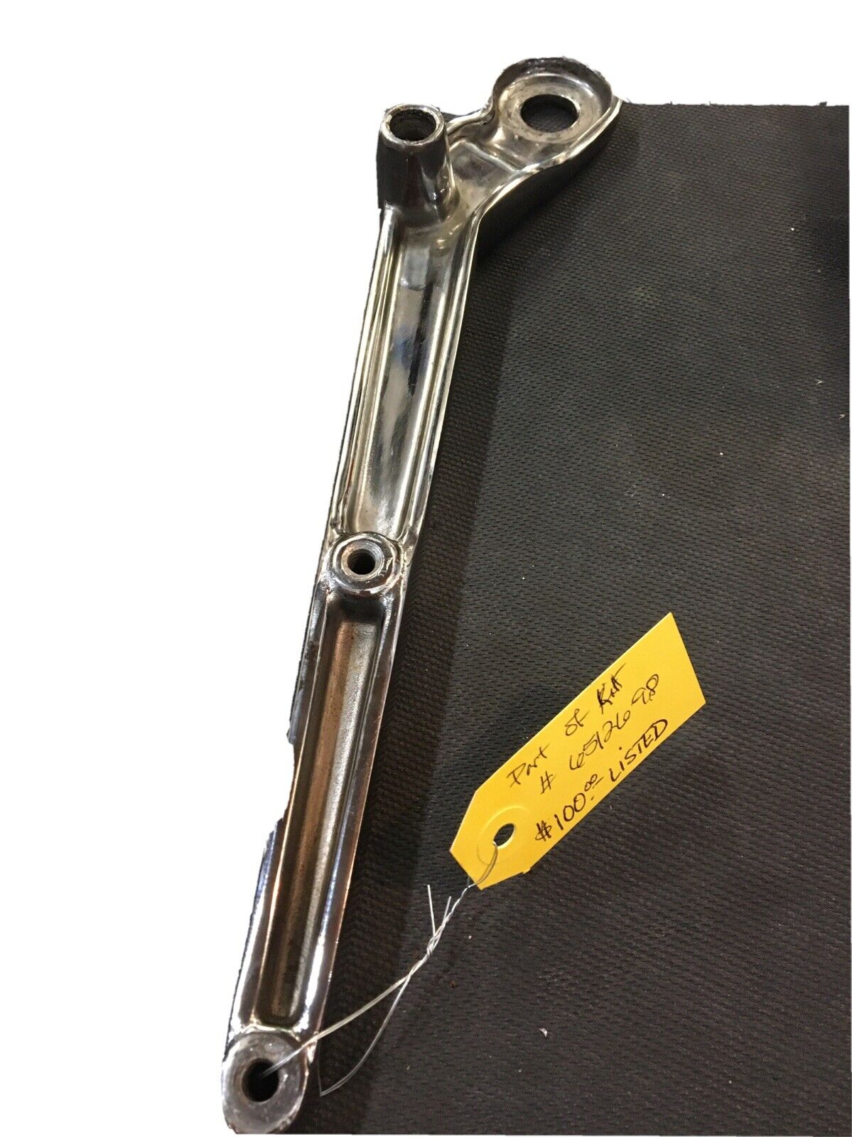 Harley Davidson OEM FLSTF Chrome muffler support #65126-98