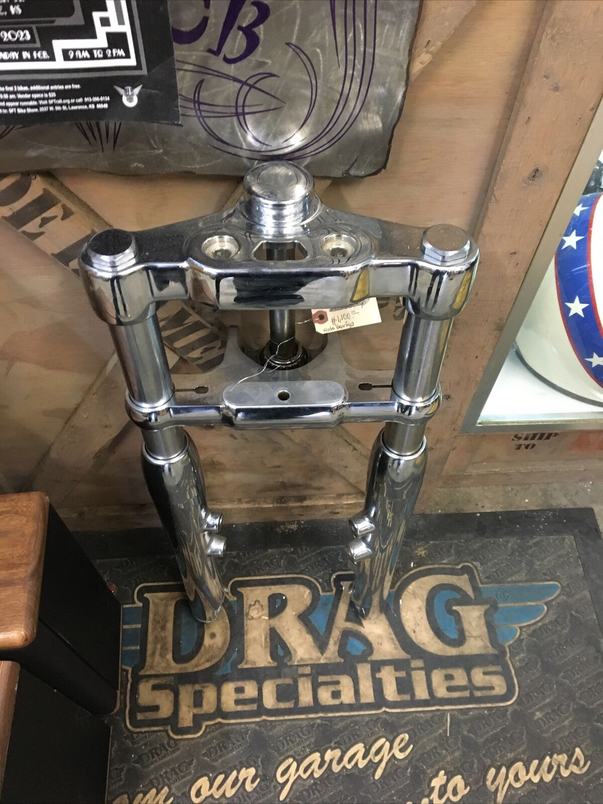 Harley Davidson OEM Front Fork Assembly #46064-00/46066-00