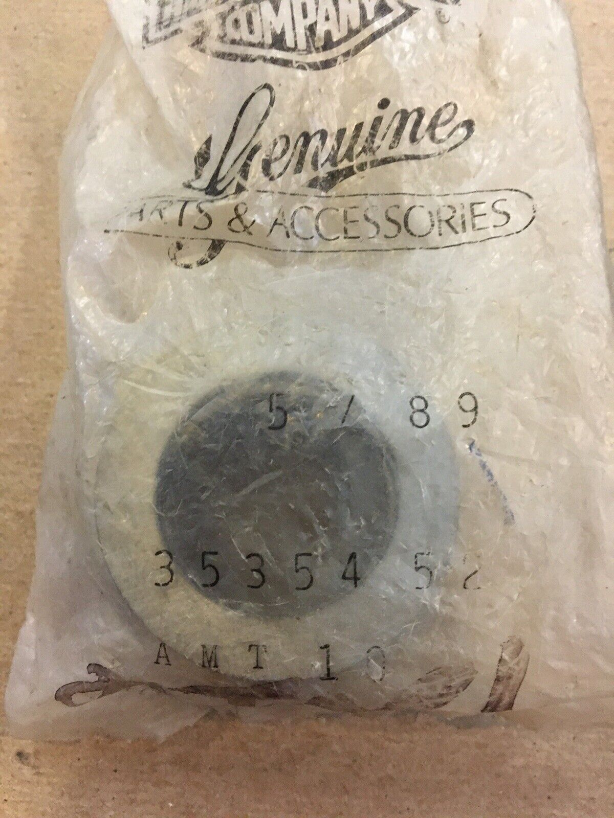 Harley Davidson OEM Mainshaft Right Thrust Washers #35354-52