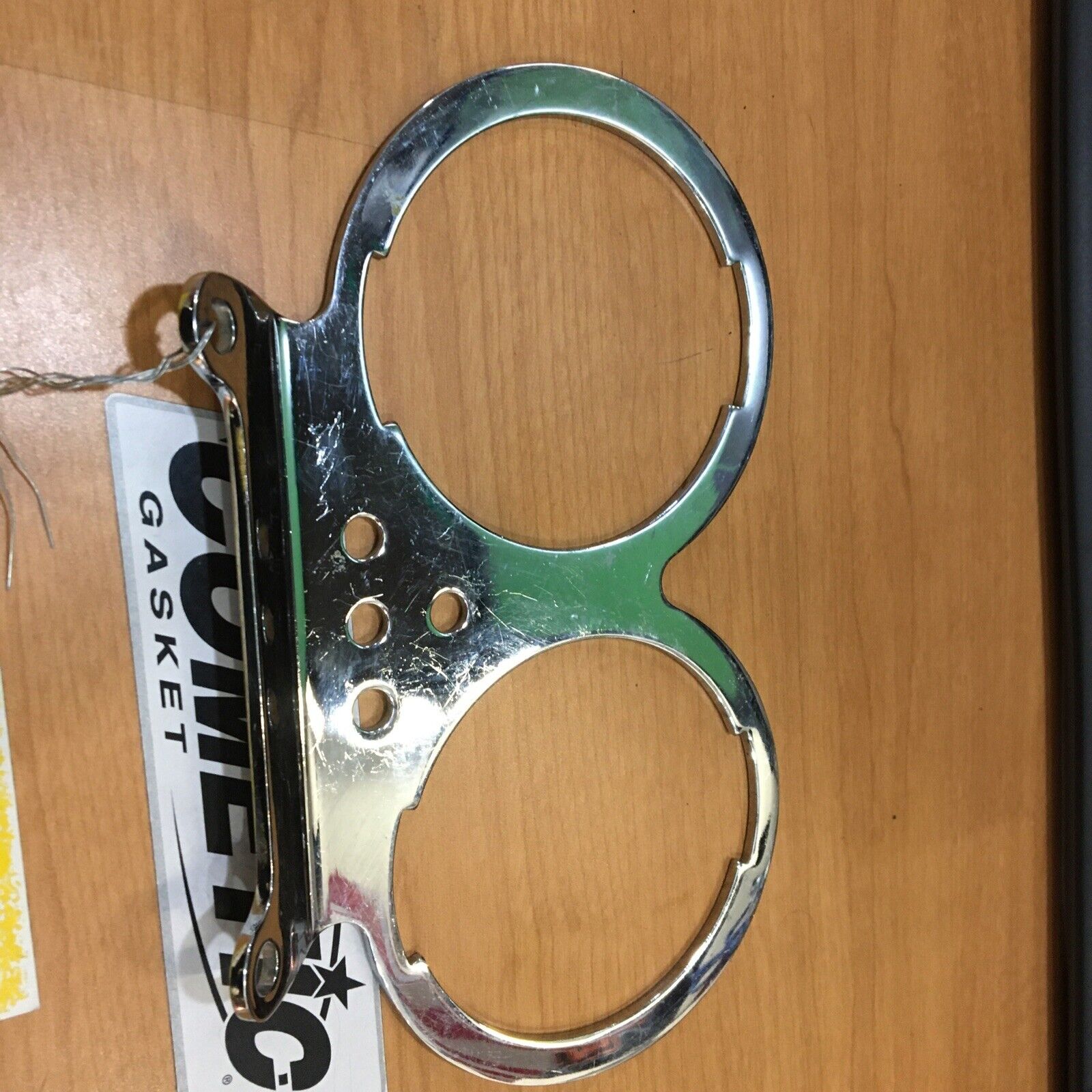 Harley Davidson OEM chrome Tach/Speedo bracket #67161-86