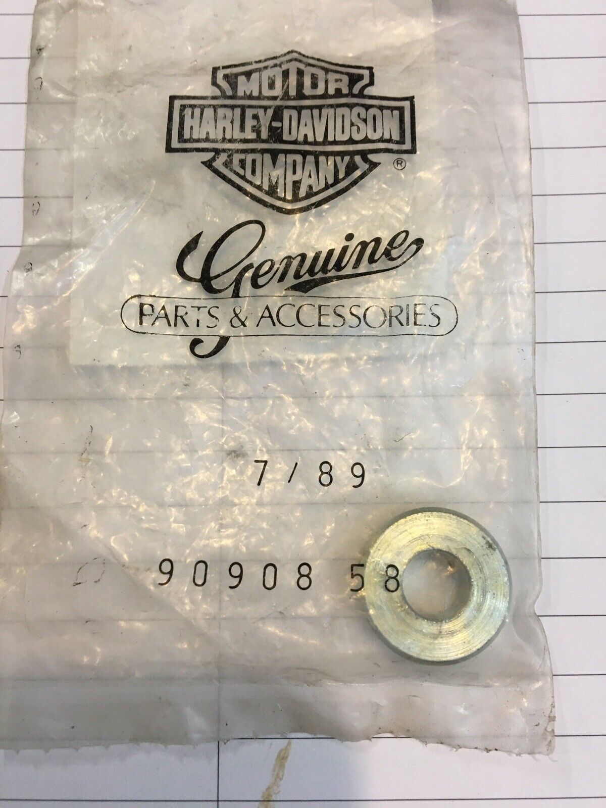 Harley Davidson Saddlebag And Exhaust Spacer #90908-58