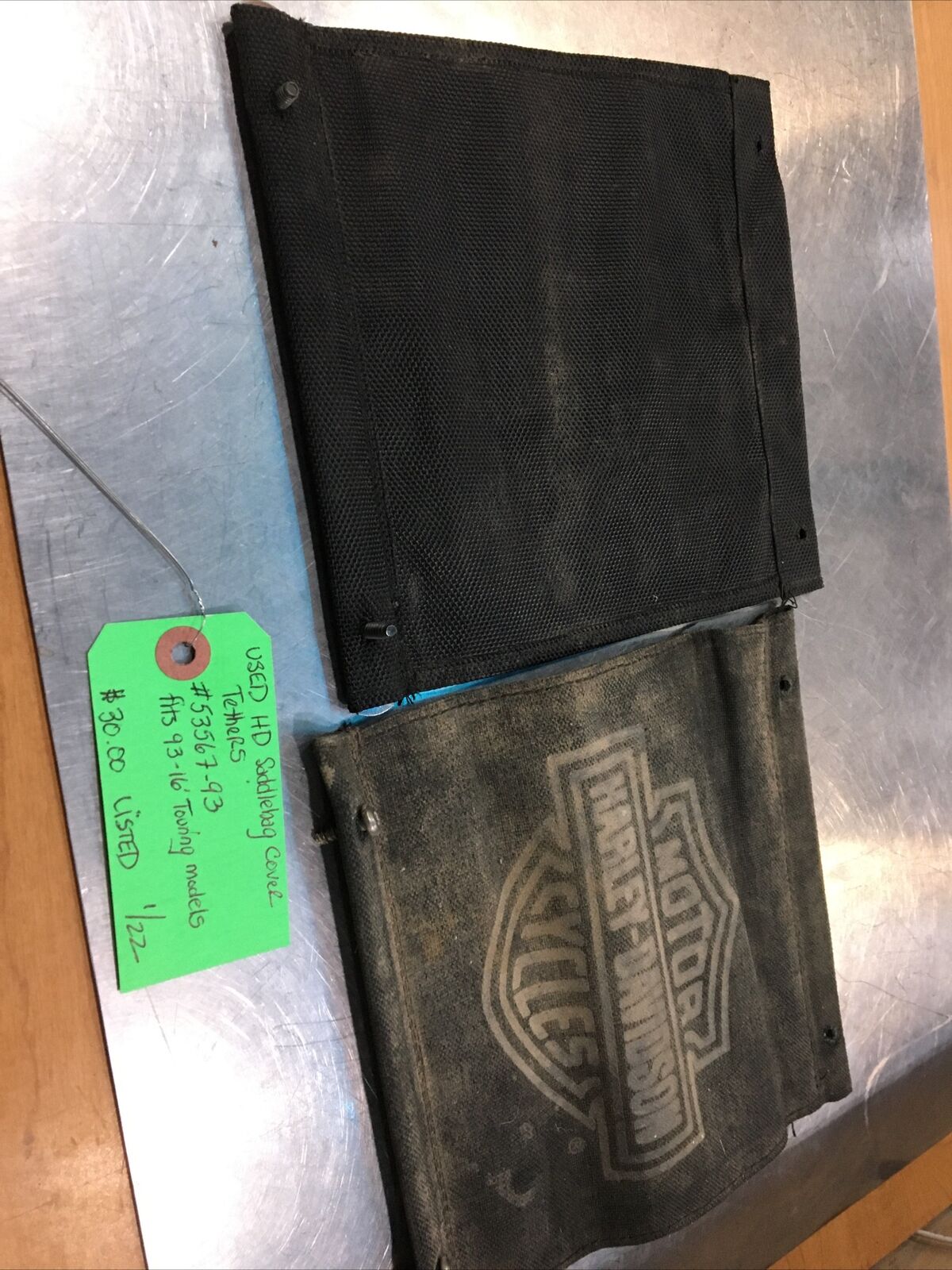 Harley Davidson Saddlebag Cover Tethers #53567-93