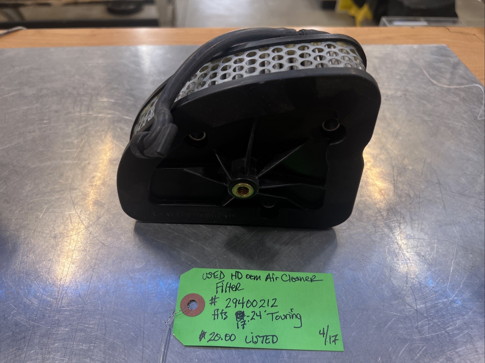 Harley Davidson oem Air Cleaner Filter #29400212