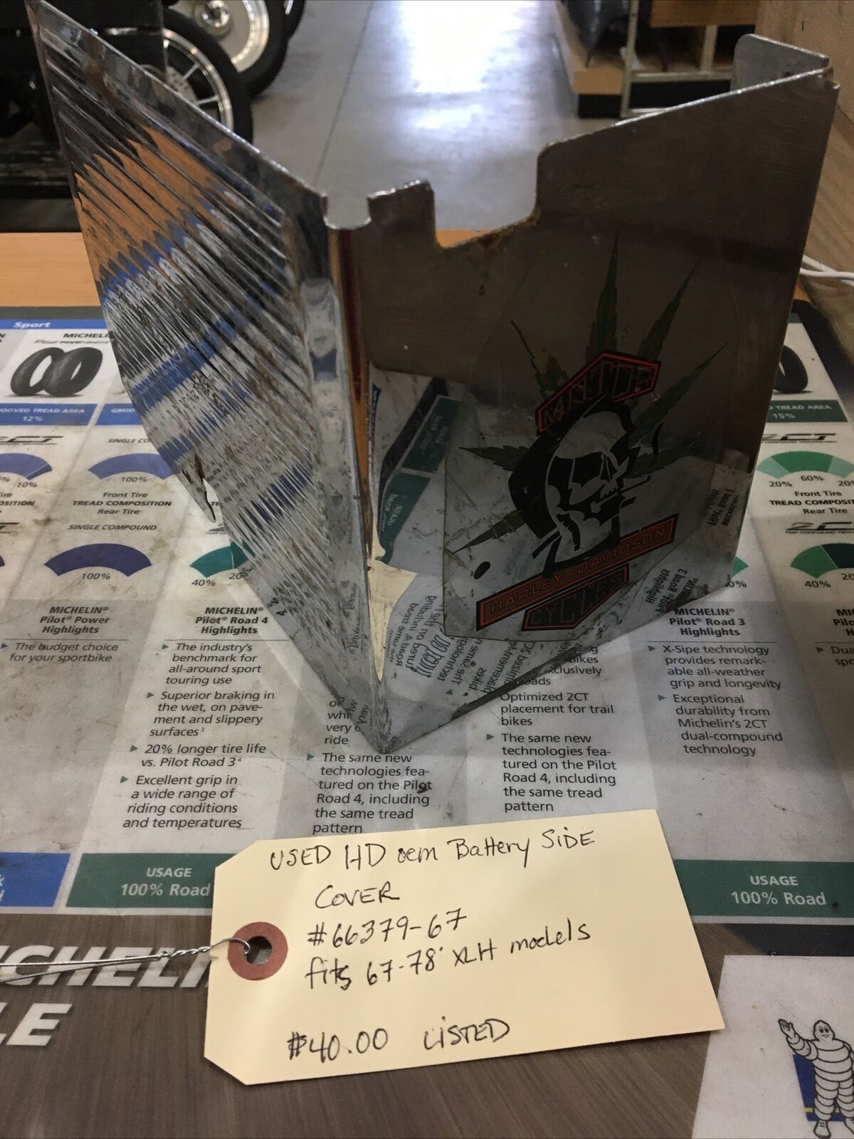 Harley Davidson oem Battery Side Cover #66379-67