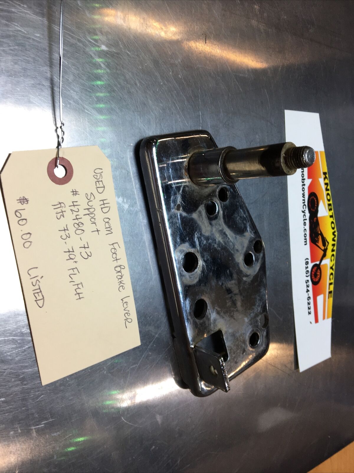 Harley Davidson oem Foot Brake Lever Support #42480-73