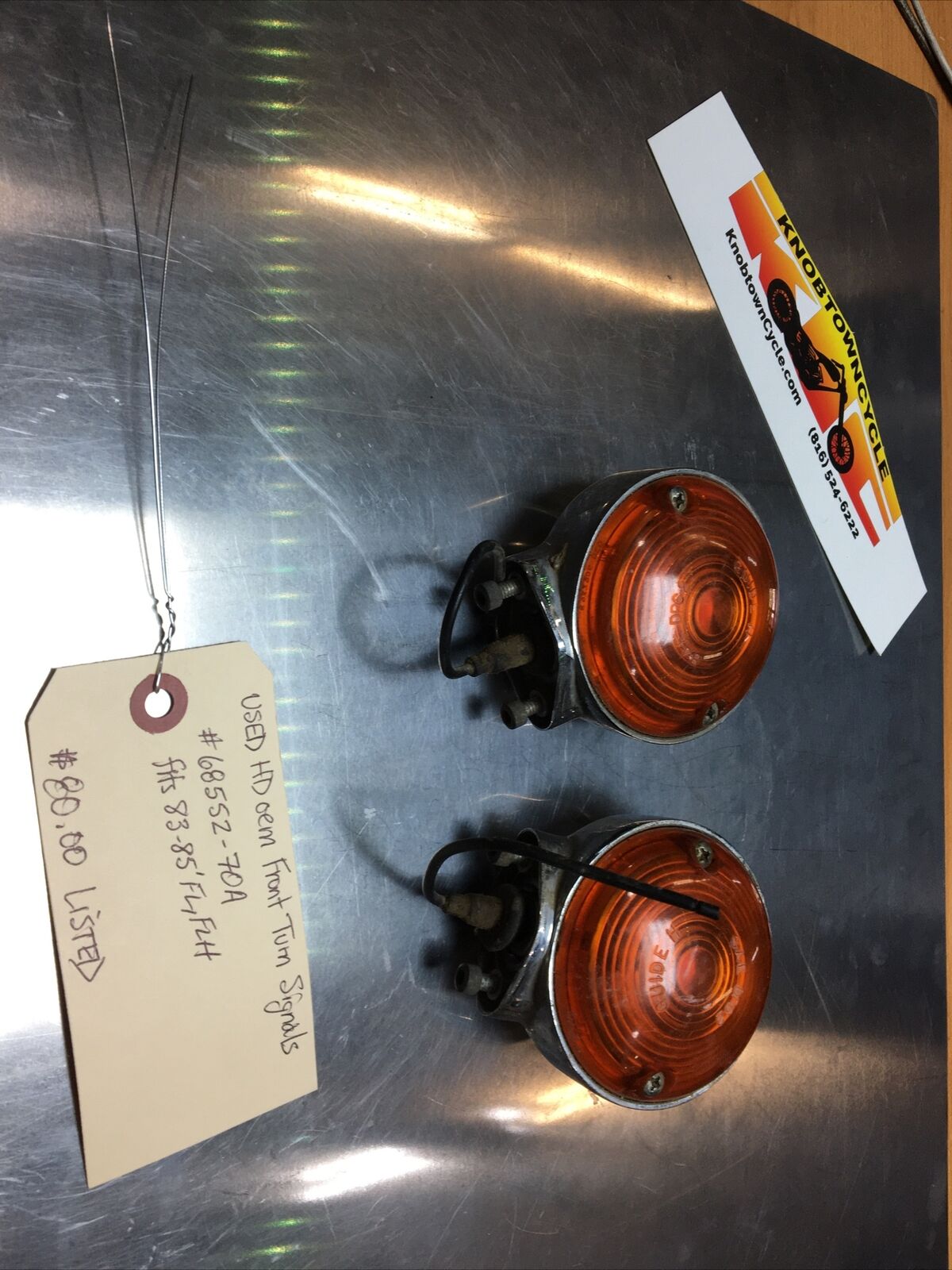 Harley Davidson oem Front Turn Signals #68552-70A