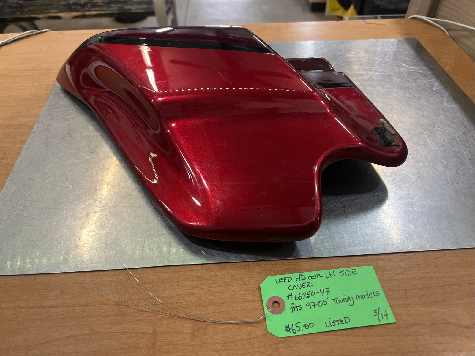 Harley Davidson oem LH Side Cover #66250-97