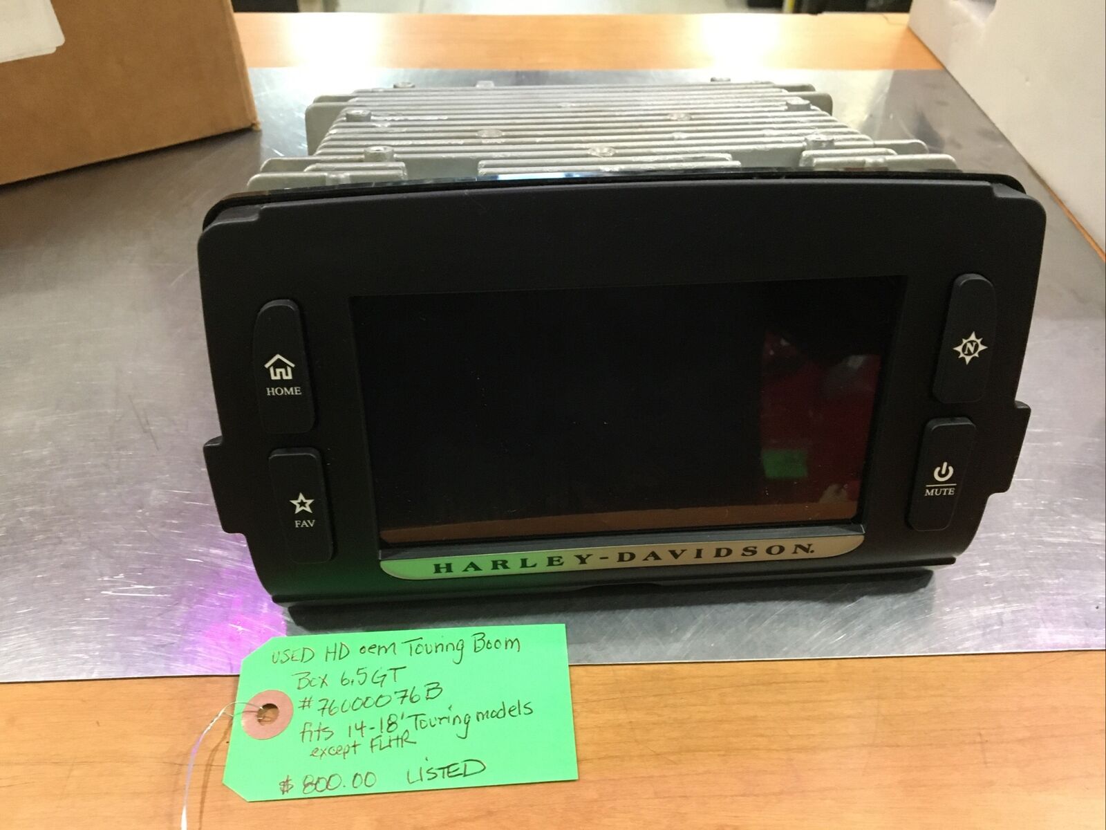 Harley Davidson oem Touring Boom Box 6.5 GT #76000076B