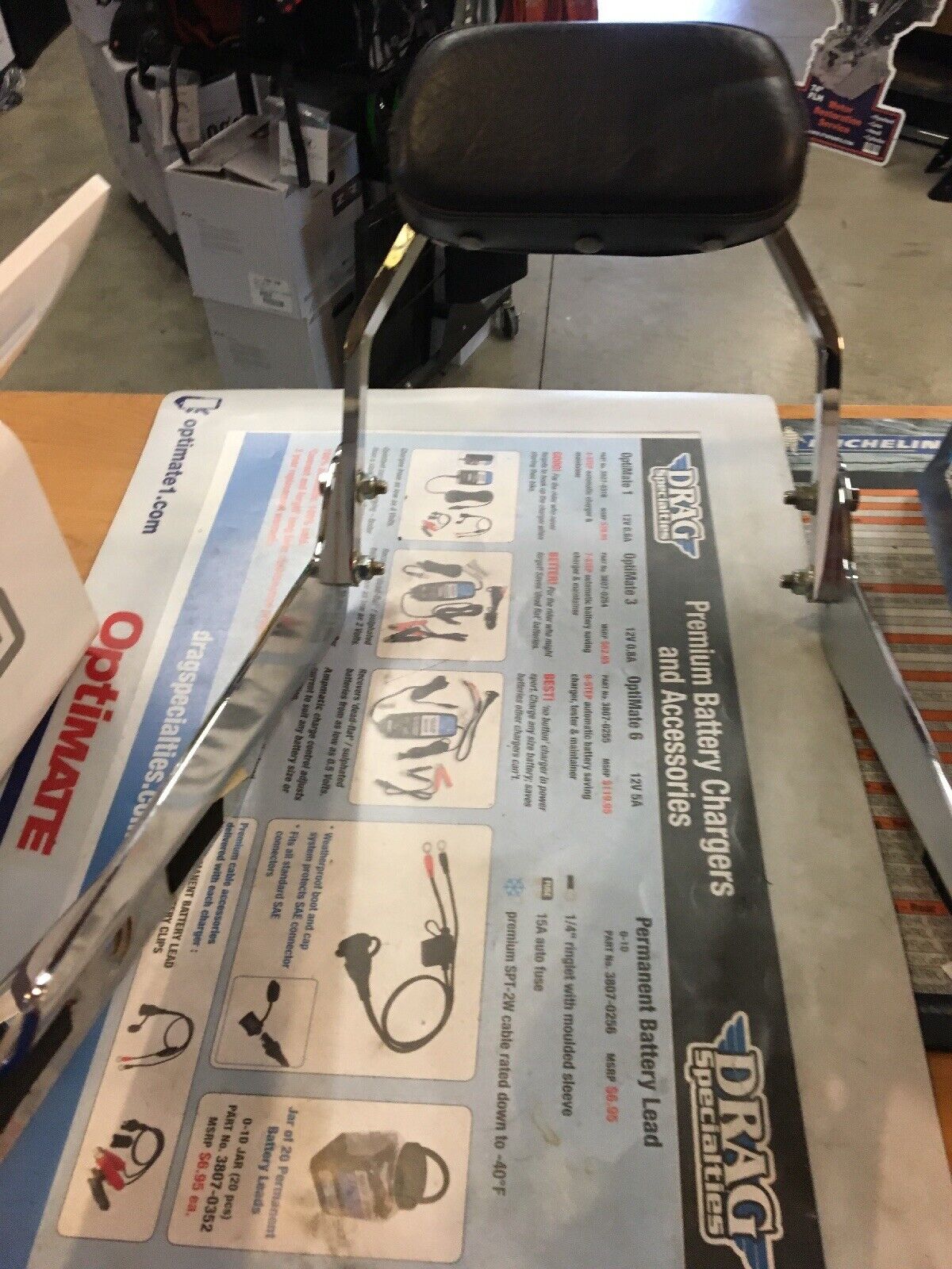 Honda VTX1300 Sissybar And Pad