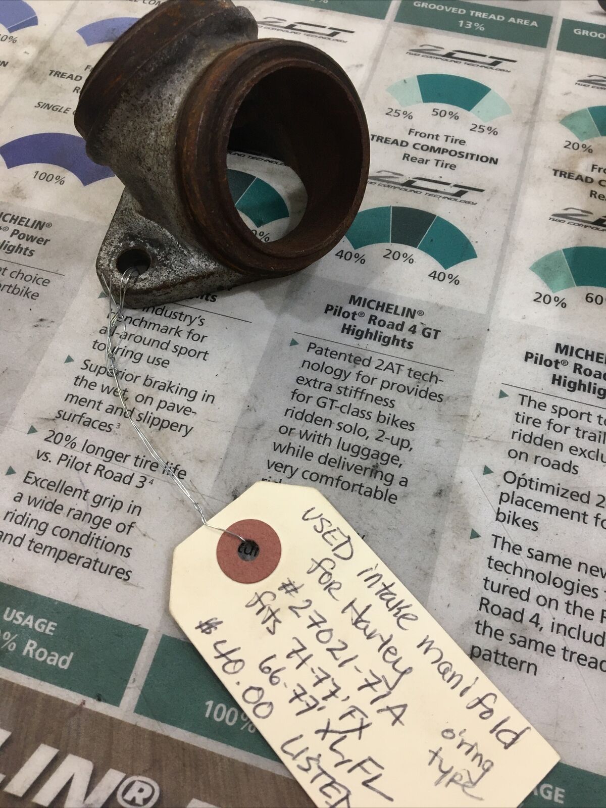 Intake Manifold For Harley #27021-71A