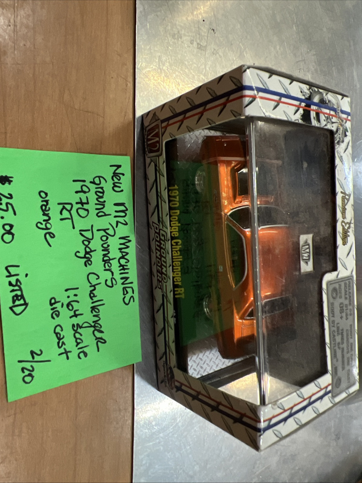 M2 Machines Ground Pounders 1970 Dodge Challenger RT