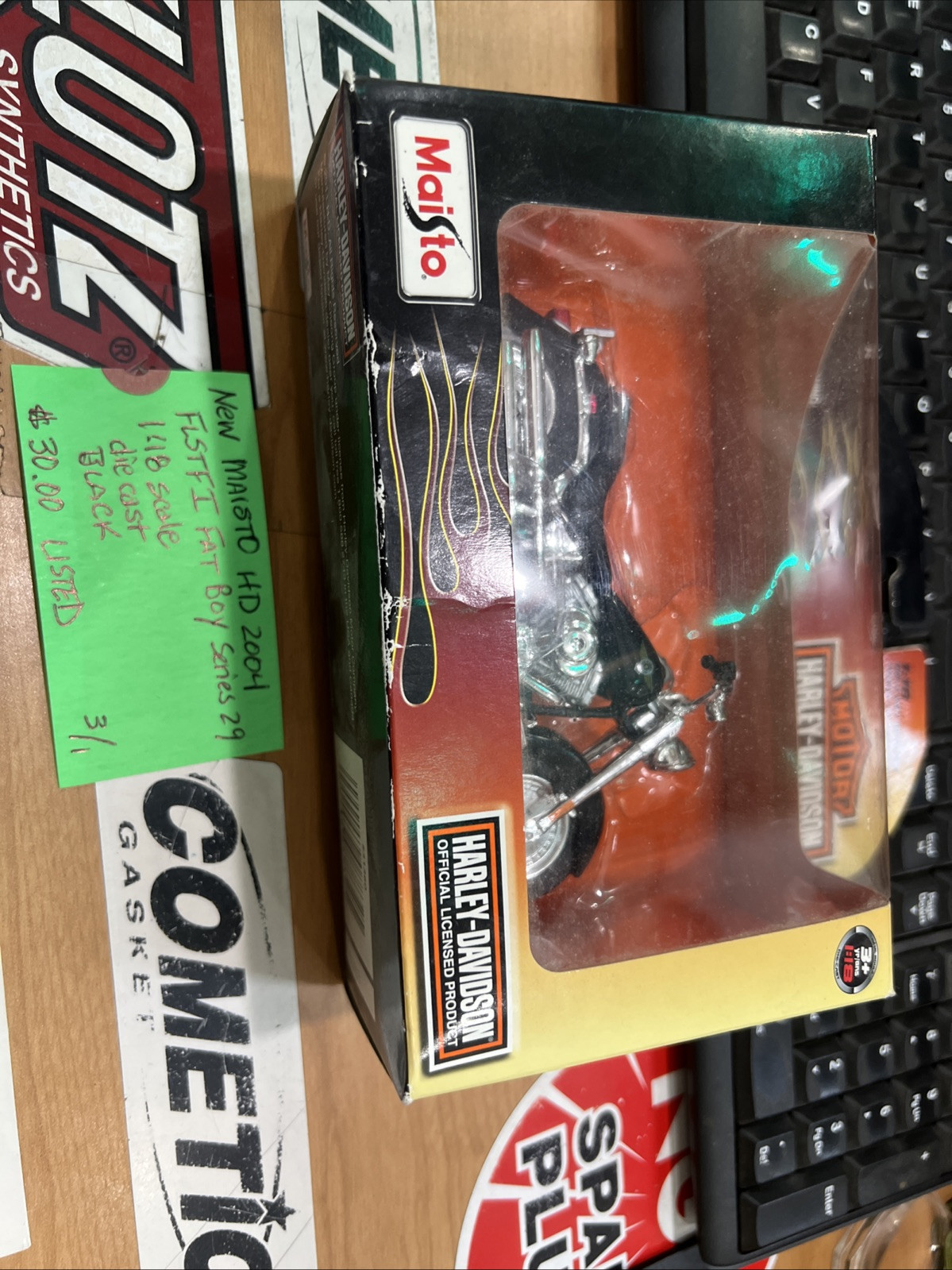 Maisto Harley Davidson 2004 FLSTFI Fat Boy Series 29