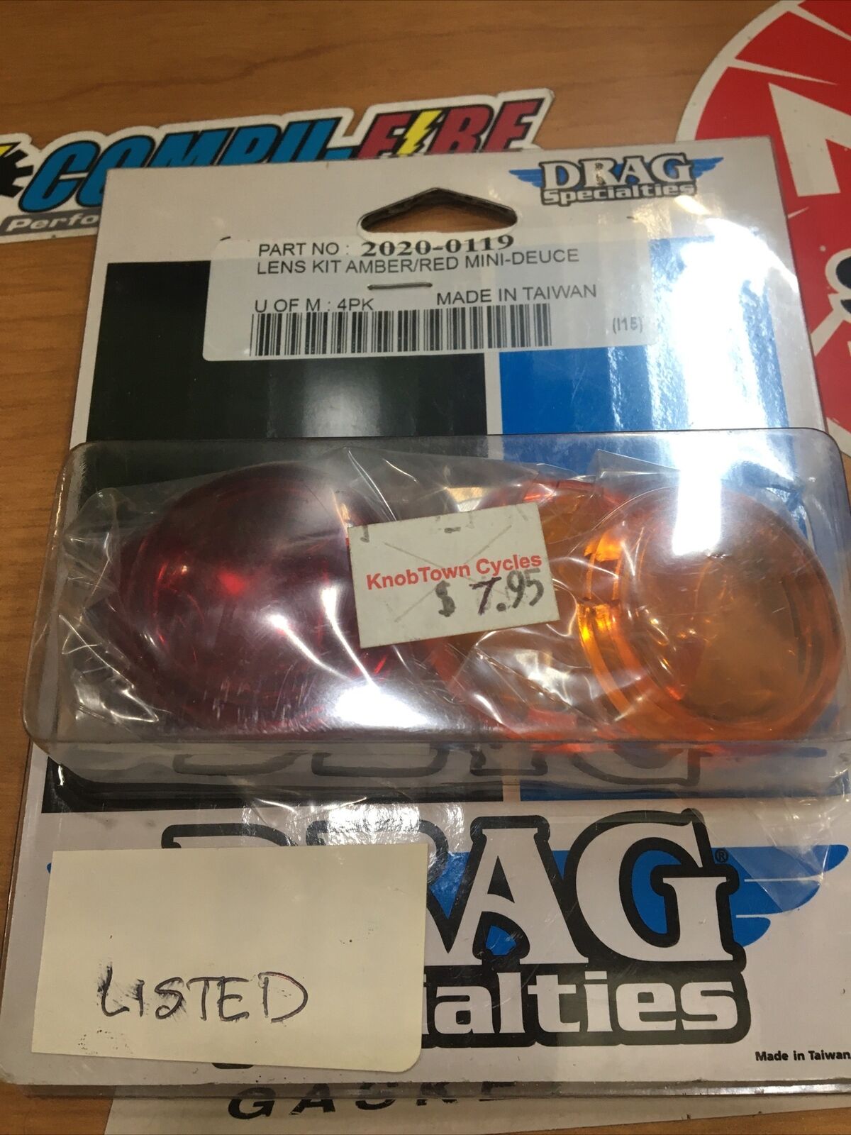 Mini-Deuce Lens Kit Amber/Red #2020-0119