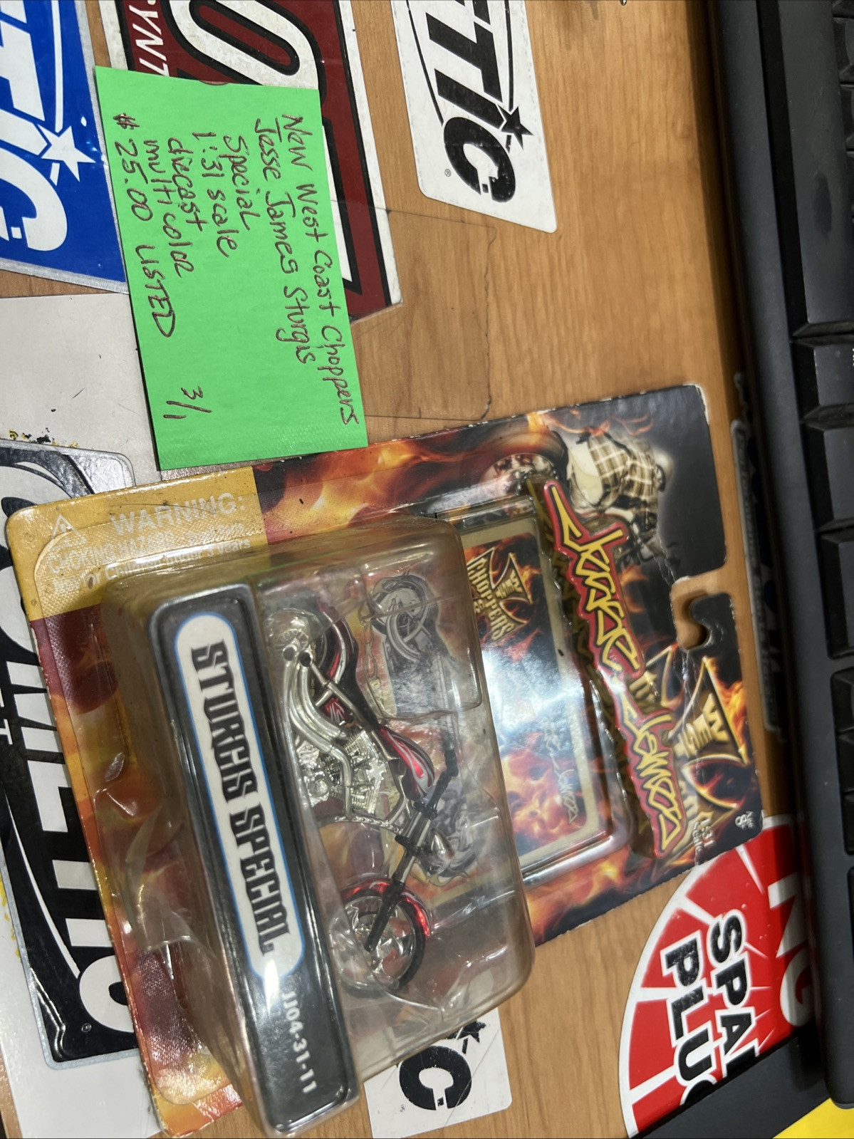 NIP West Coast Choppers JESSE JAMES ~ STURGIS SPECIAL ~ # 71232 ~ 1:31 Scale