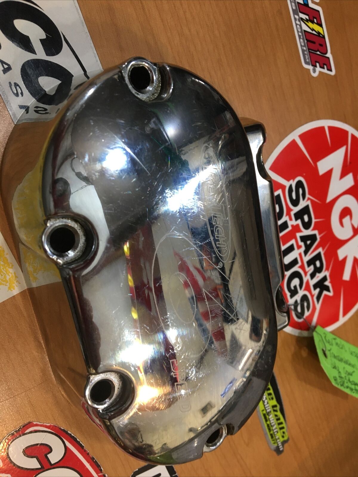 RevTech chrome transmission side cover