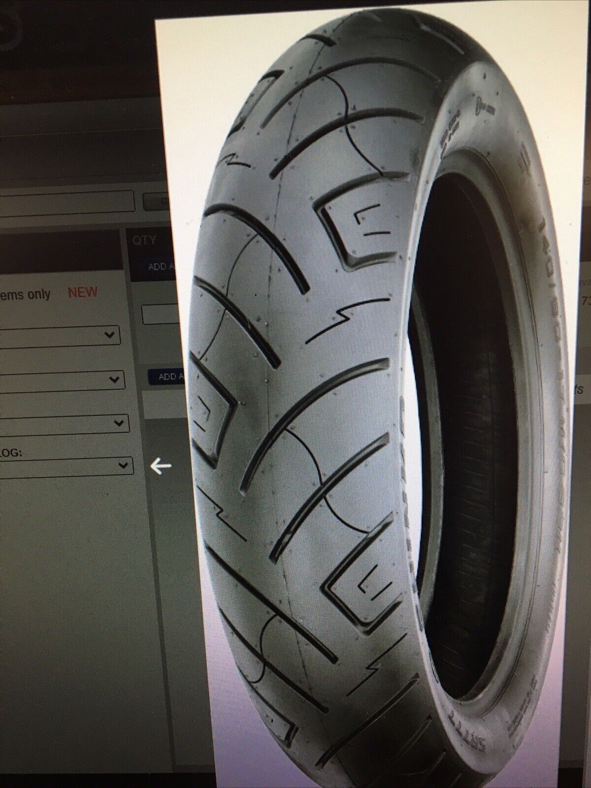 Shinko Tire 777 Cruiser Front 110/90-19 #87-4564