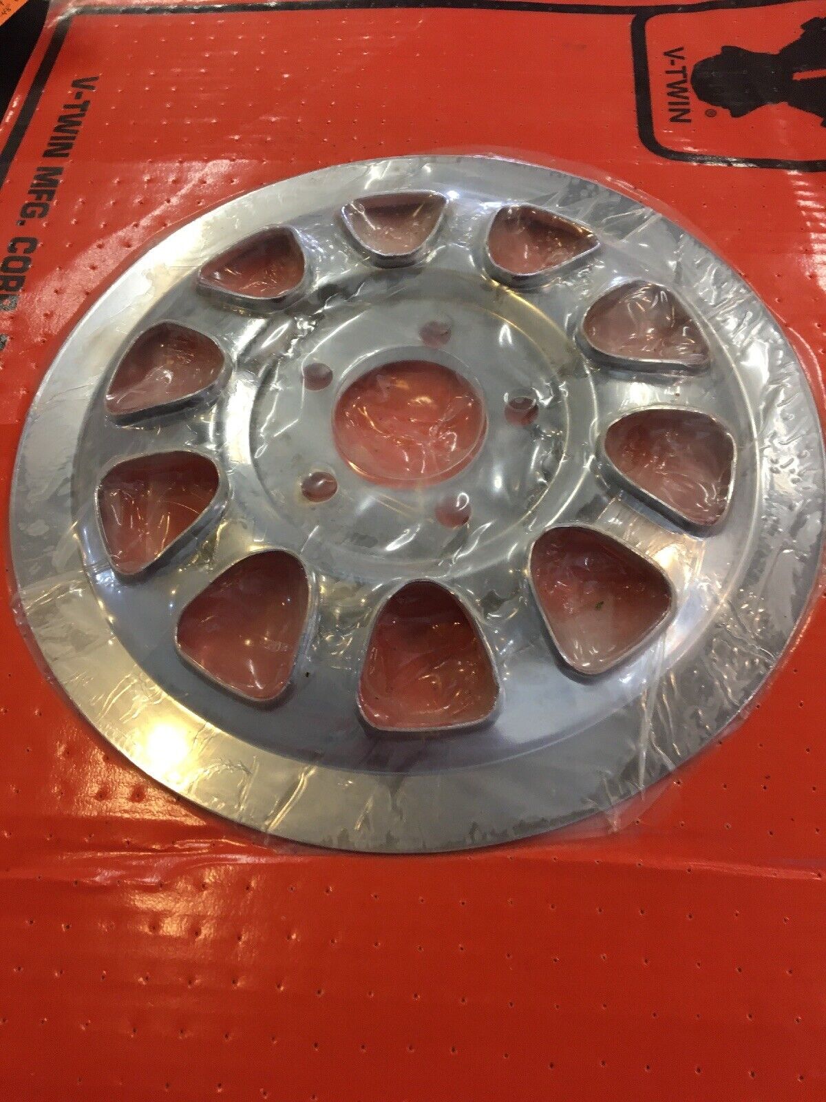 V-Twin Chrome Outer Pulley Cover #42-1014