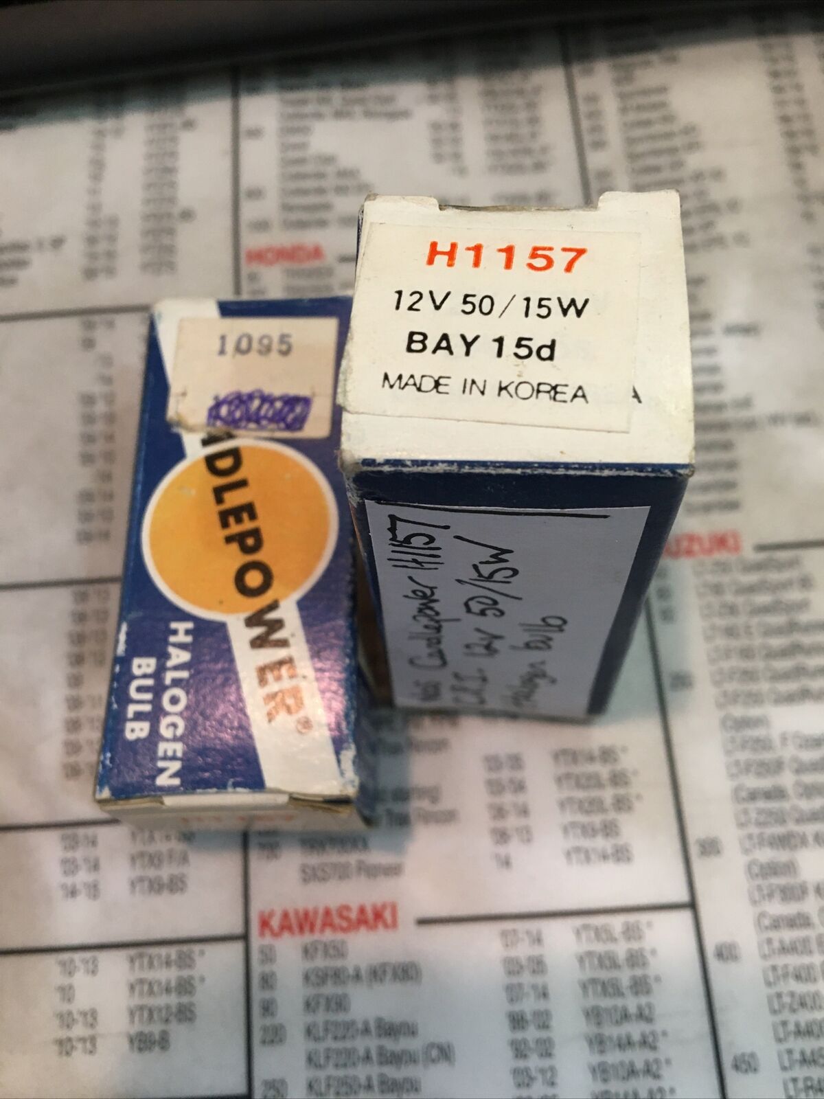 Candlepower Halogen Bulbs #H1157