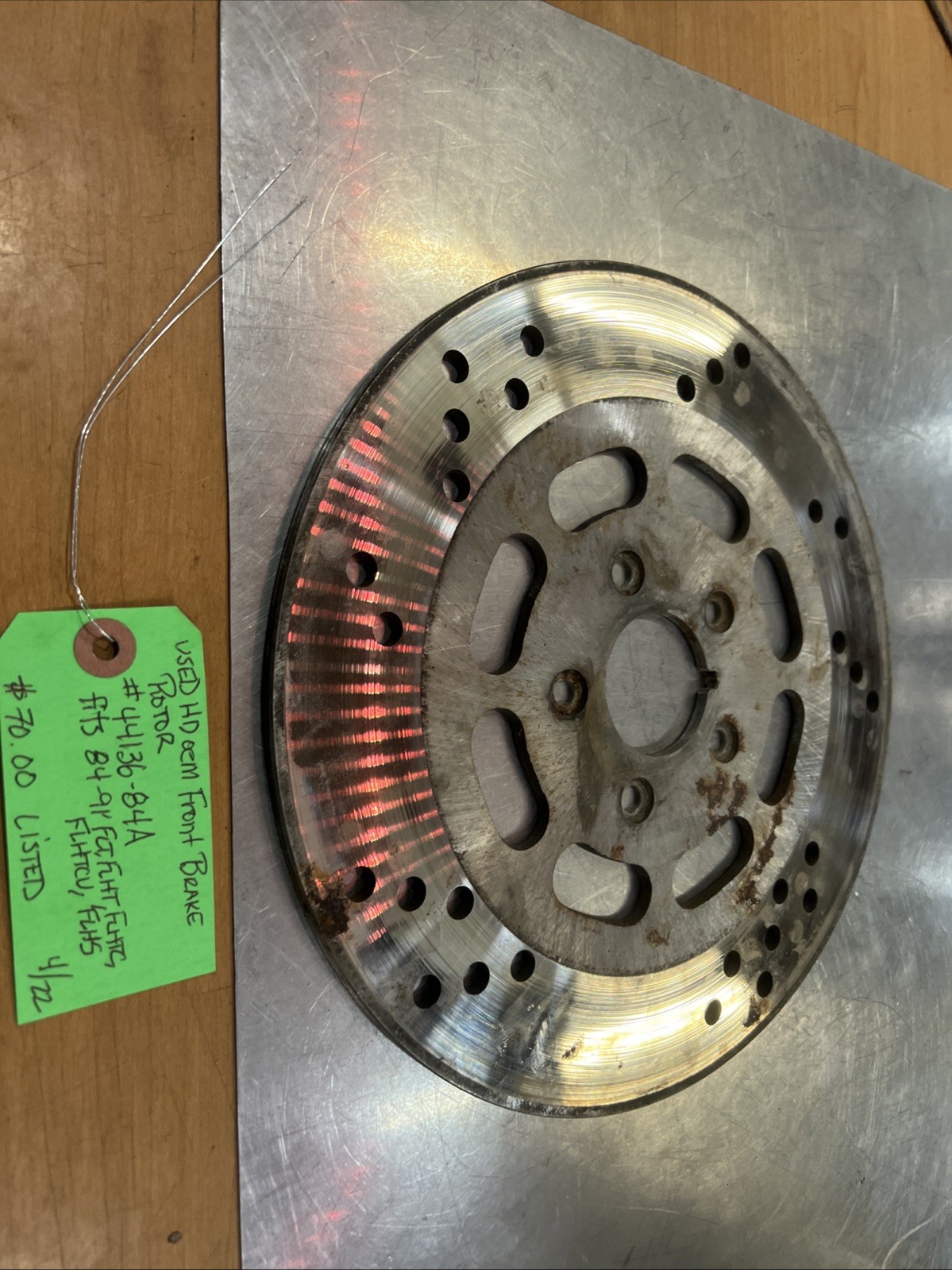 Harley Davidson oem Front Brake Rotor #44136-84A