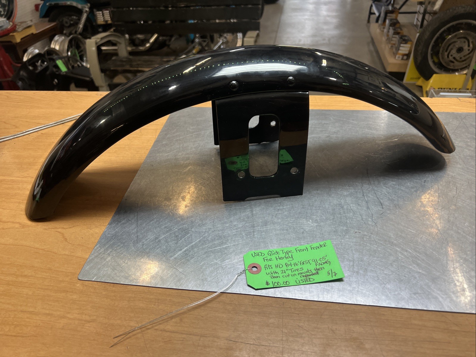 Glide Type Front Fender For Harley