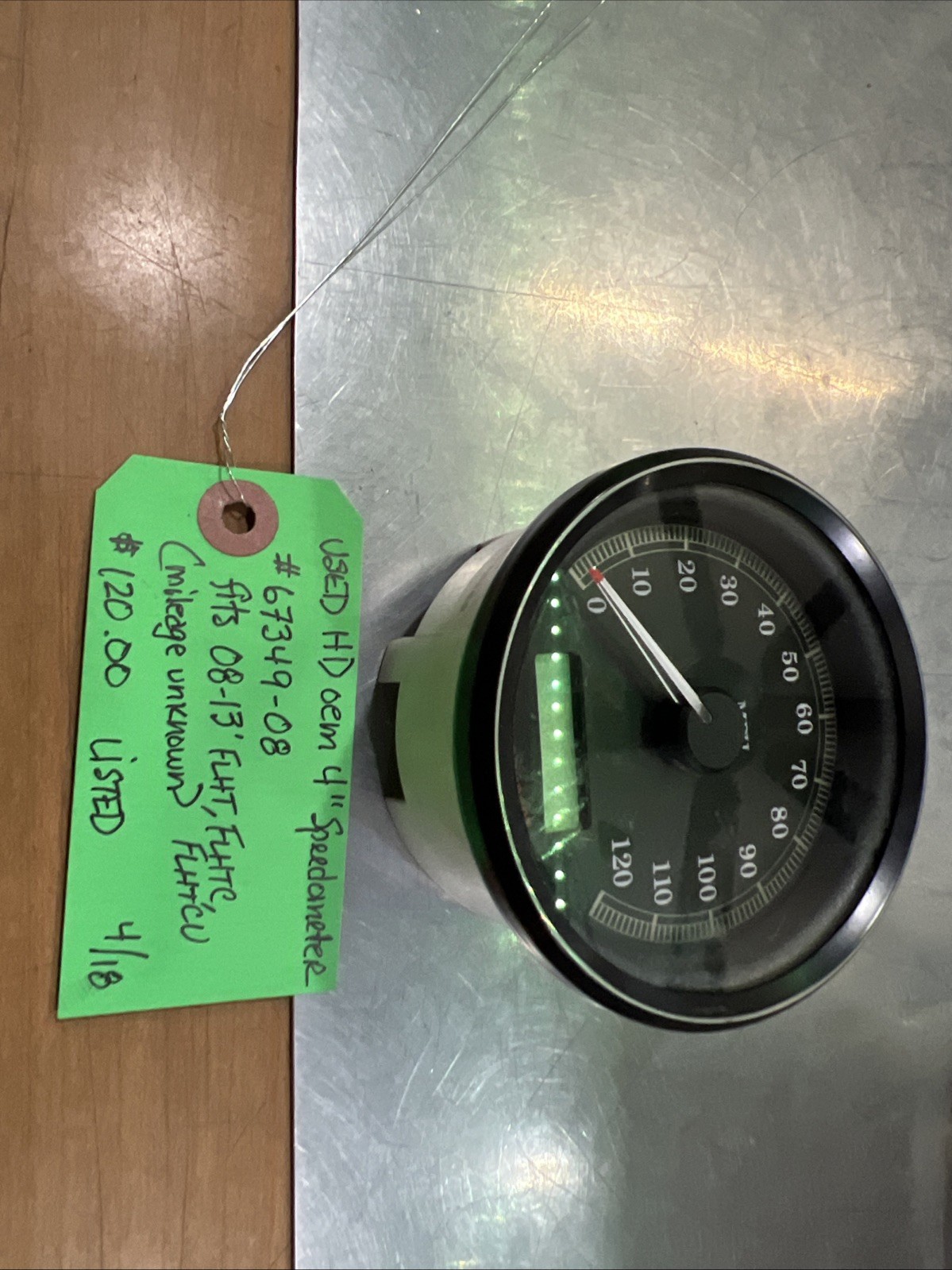 Harley Davidson oem 4” Speedometer #67349-08