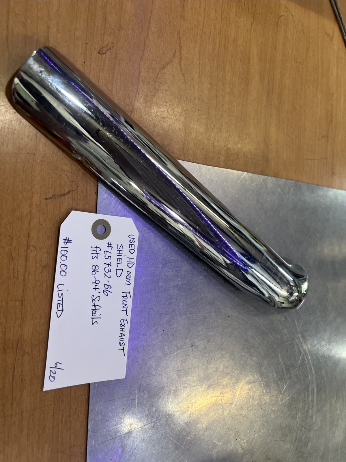 Harley Davidson oem Front Exhaust Shield #65732-86